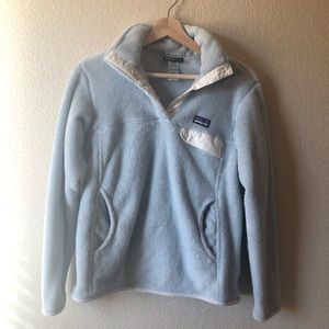 RARE Ice Blue Patagonia snap pullover